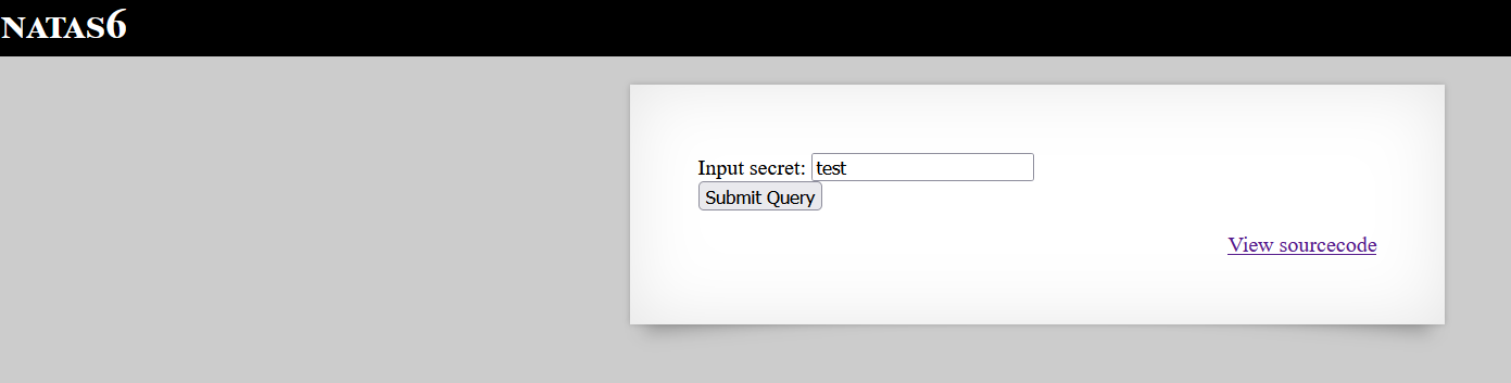 Secret Input