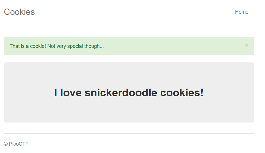 Snickerdoodle Response