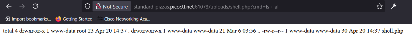 RCE Success